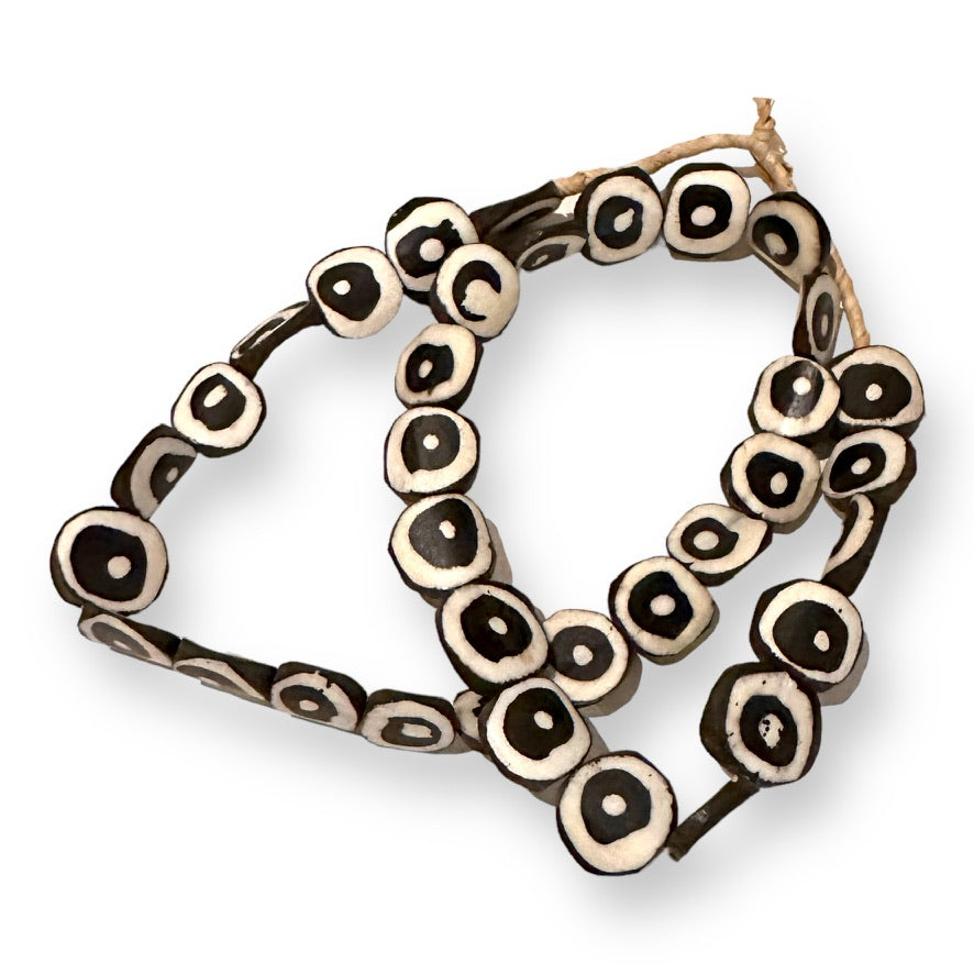 Kenyan Bone Beads - Natural/ Brown