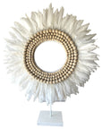 Shell/Feather Collar - eyahomeliving