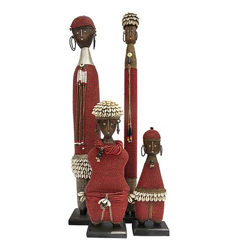 Wide Namji Dolls - Red - 46/56cm - eyahomeliving