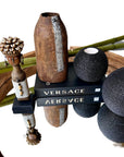 NEW - Beaded Tea Lights - Black - eyahomeliving