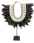 Feather Shell Collar - BACK IN STOCK - eyahomeliving