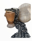 African Mudcloth Throws - eyahomeliving