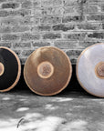 African Beaded Shield - Gold/Black/Plain - eyahomeliving