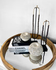 Cowrie Shell Tea Lights - eyahomeliving