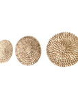 Porcupine Wall Baskets - Natural - eyahomeliving