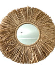 Indonesian Raffia Mirror - ON SALE - eyahomeliving