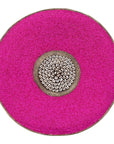 African Beaded Shield - Assorted Colours Plain - eyahomeliving