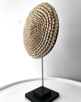 African Cowrie Shell Shield - eyahomeliving