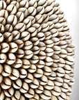 African Cowrie Shell Shield - eyahomeliving