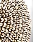 African Cowrie Shell Shield - eyahomeliving