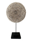African Cowrie Shell Shield - eyahomeliving