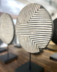African Shield - Wooden Round