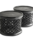 Bamileke Tables - Dark Brown - eyahomeliving