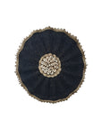 African Beaded Shield - Black - eyahomeliving
