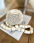 Cowrie Shell Tea Lights - eyahomeliving