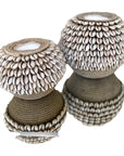 Cowrie Shell Tea Lights - eyahomeliving