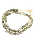 Ghanaian Glass Beads Imported - Camouflage Green - eyahomeliving