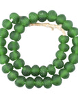 Ghanaian Glass Beads - Sea Green - eyahomeliving