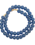 Ghanaian Glass Beads Imported - Blue - eyahomeliving