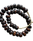 Kenyan Bone Beads - Dark Brown - eyahomeliving