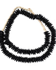 Ashanti Saucer Beads - Black - eyahomeliving