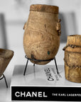 Vintage Turkana Wooden Container - Kenya - eyahomeliving