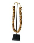 Kenyan Bone Beads - Toffee Brown - eyahomeliving