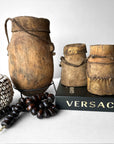 Vintage Turkana XLarge Container - Kenya NEW - eyahomeliving