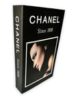 Display Decor Book - Chanel Black - eyahomeliving