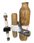 Tutsi Wooden Vases - Rwanda (L) - eyahomeliving