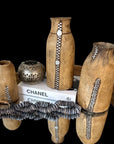 Tutsi Wooden Vases - Rwanda (L) - eyahomeliving