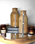 Tutsi Wooden Vases - Rwanda (L) - eyahomeliving
