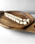 Hand Carved Wooden Platter
