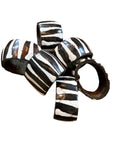 Batik Bone Napkin Rings - Kenya