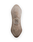 African Beaded Shield - Peanut Cappuccino