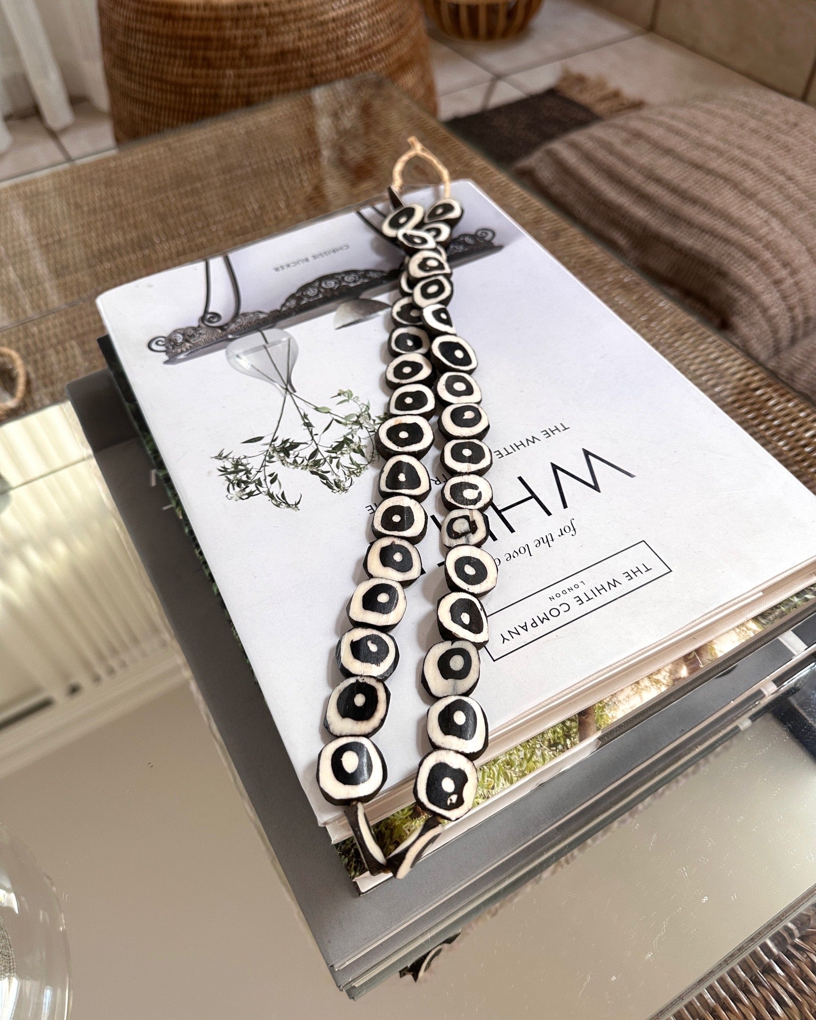 Kenyan Bone Beads - Natural/ Brown