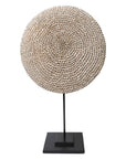 African Cowrie Shell Shield - eyahomeliving