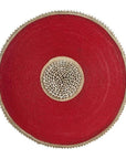 African Beaded Shield - Assorted Colours Plain - eyahomeliving