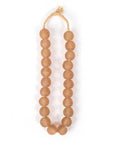 Ghanaian Glass Beads - Rose/Blush - eyahomeliving