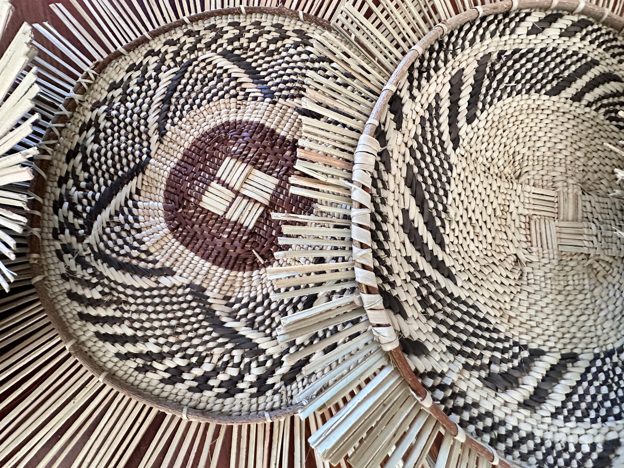 Tonga Basket - Fringe Edge