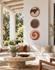 Rwanda Basket Wall Decor Set - 3 Piece Rustic Naturals (Sisal Imported)