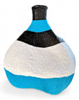 Garlic Gourds/Baskets - White/Blue/Black