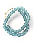 Ghanaian Glass Beads  - Light Blue