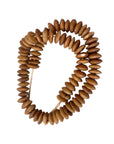 Ashanti Saucer Beads - Toffee