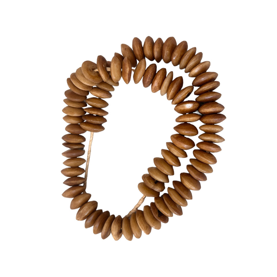 Ashanti Saucer Beads - Toffee