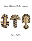 Maravi Natural Palm Leaves - Wall Art Woven