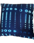 African Mudcloth Cushion/Scatters Indigo