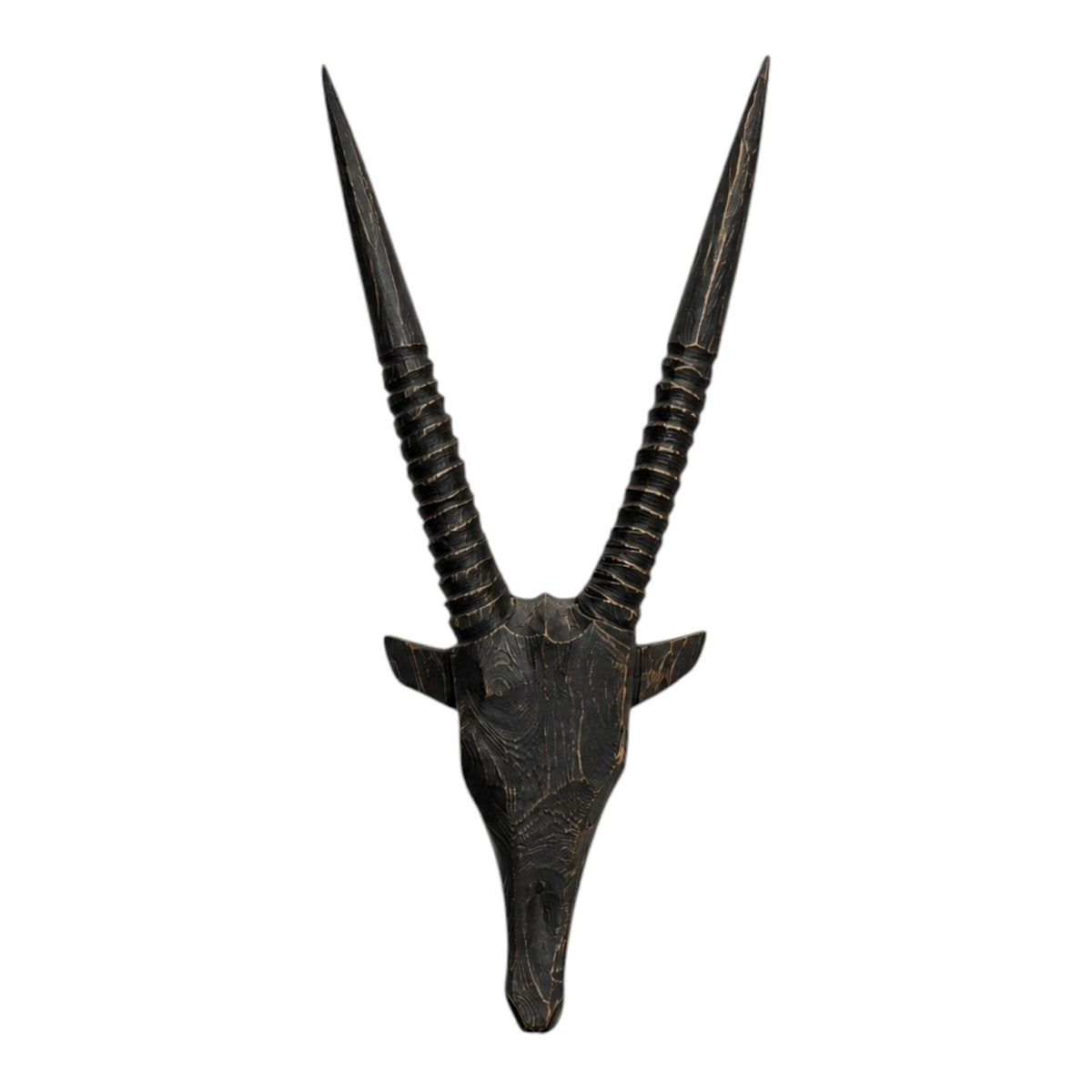 Wooden Gemsbok Horns