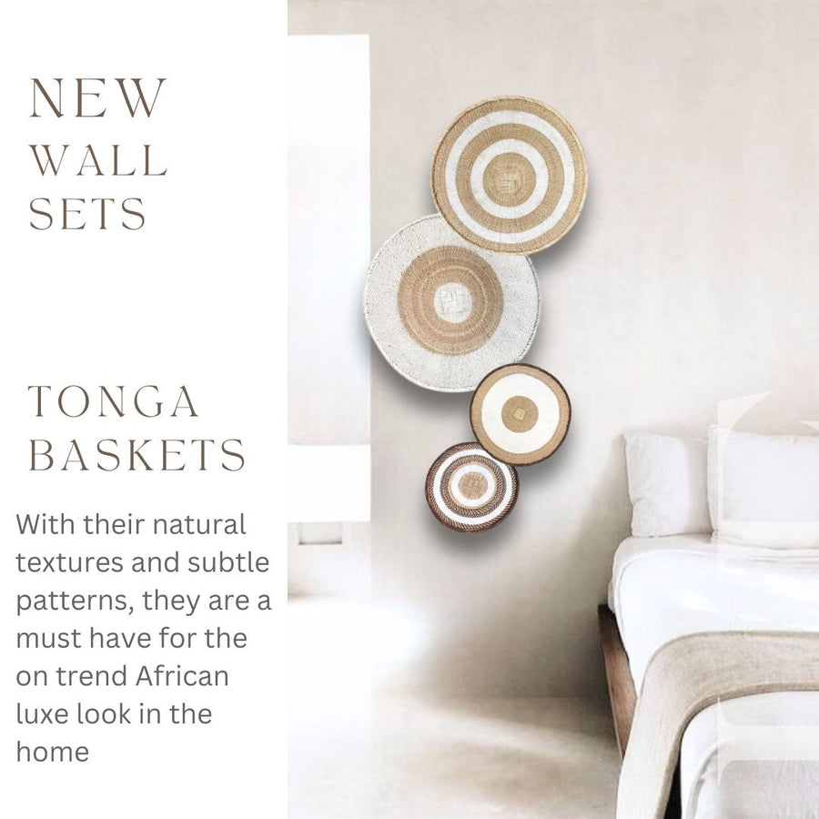 NEW - 4 Piece Natural/White - Wall Gallery Sets