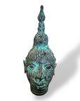 Bronze Head - West African Benin Bronze